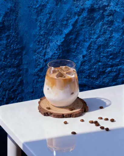 Iced Cortado 